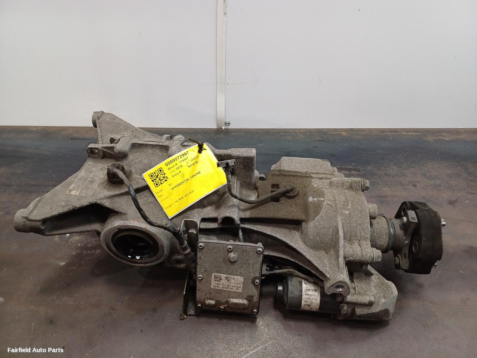 2015-2022 Bmw X1 Differential Centre