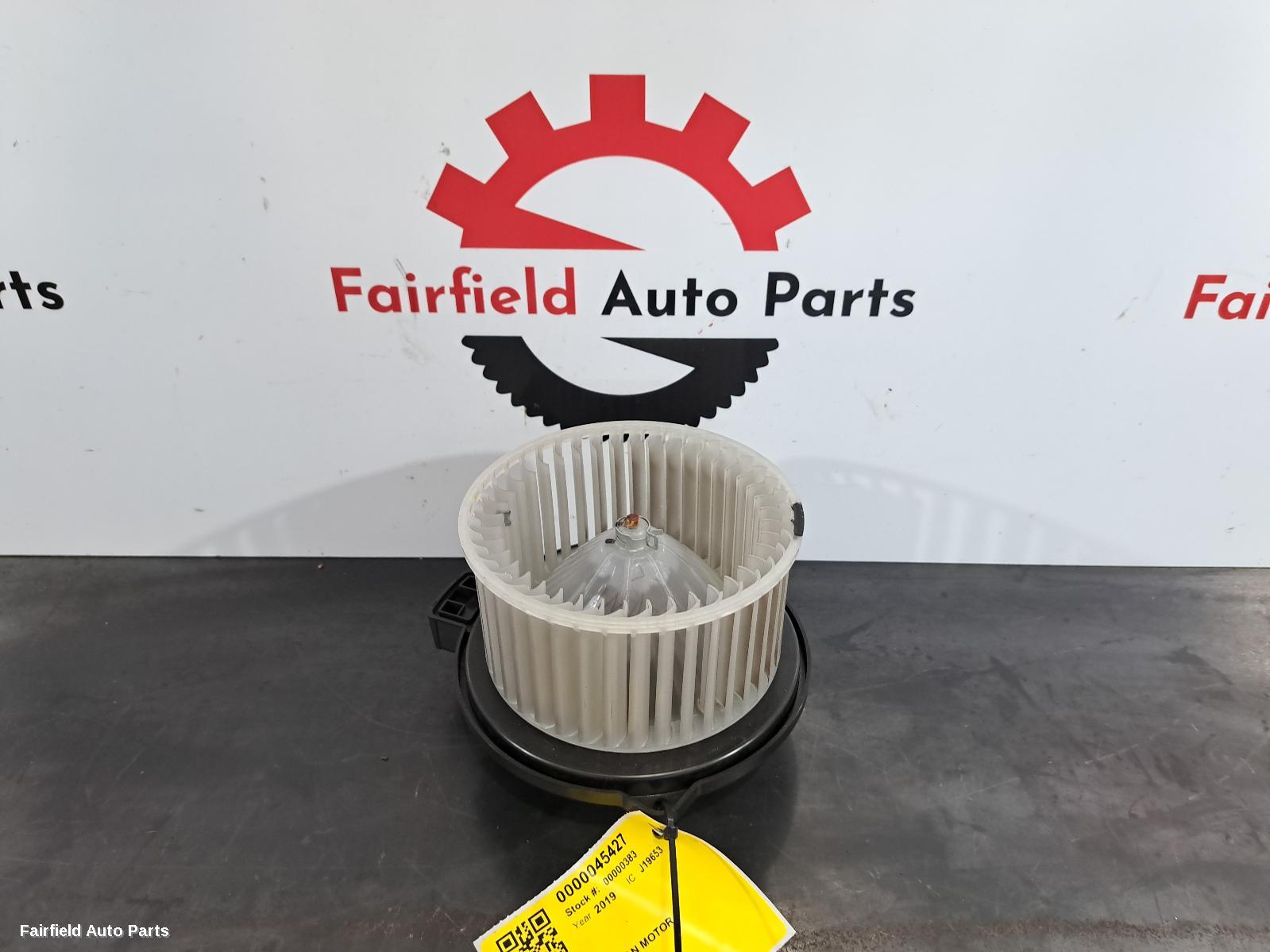 2014-2026 Mazda 2 Heater Fan Motor
