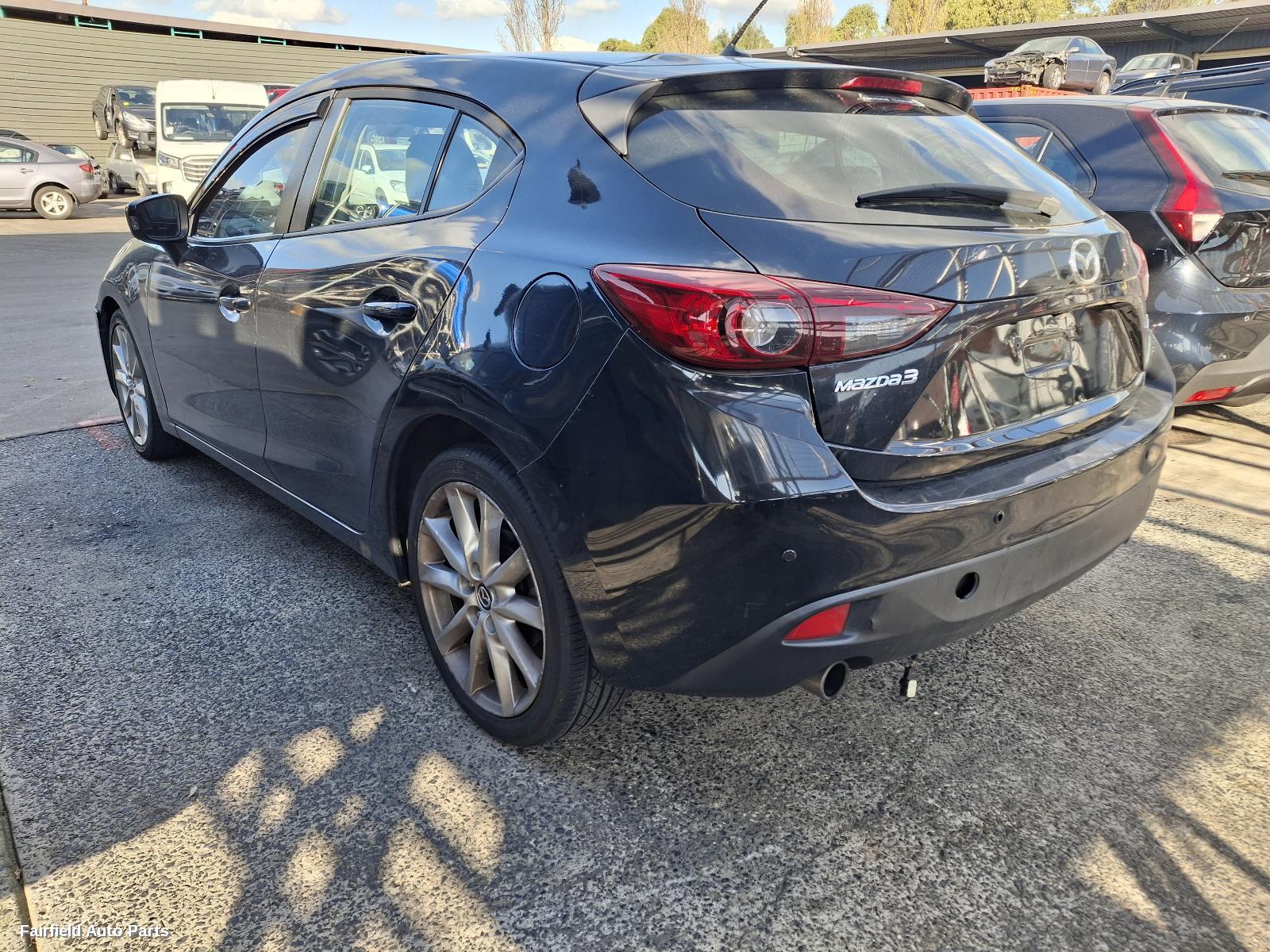 2016 Mazda 3 Left Rear Door Sliding