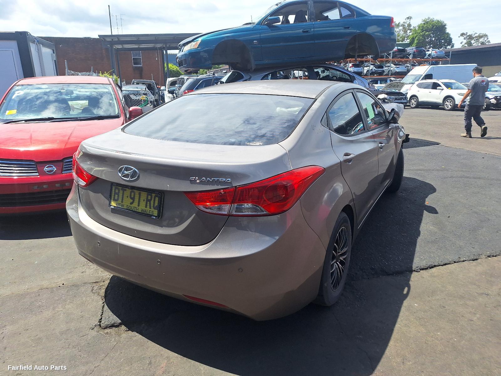 2011-2013 Hyundai Elantra Rear Bumper