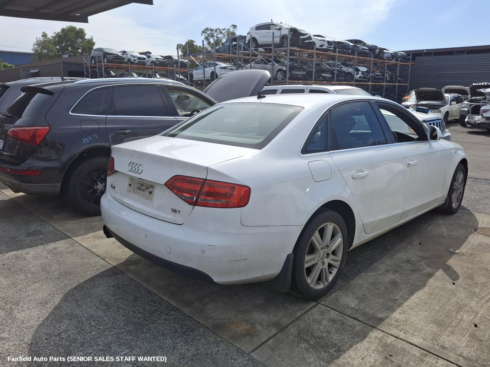 2008 Audi A4 F Bar Reinforc Brack