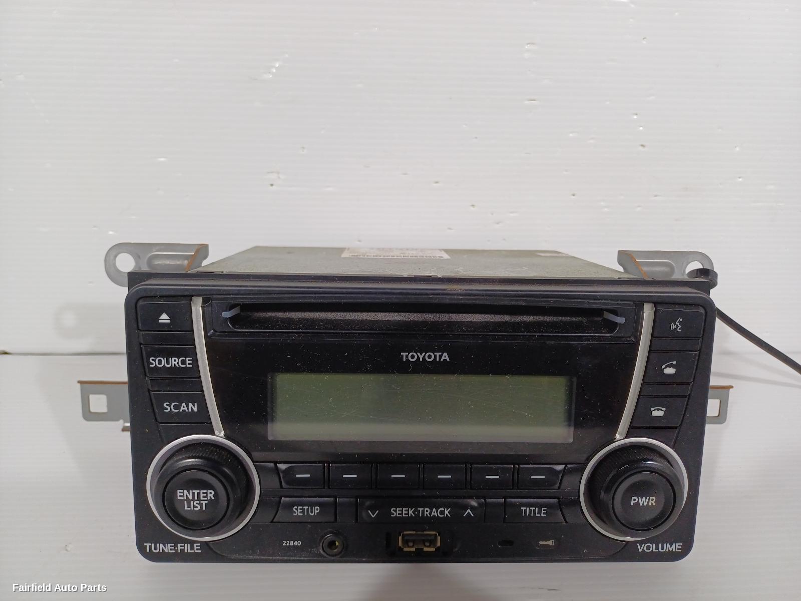 2012-2015 Toyota Corolla Radio Cd Dvd Sat Tv