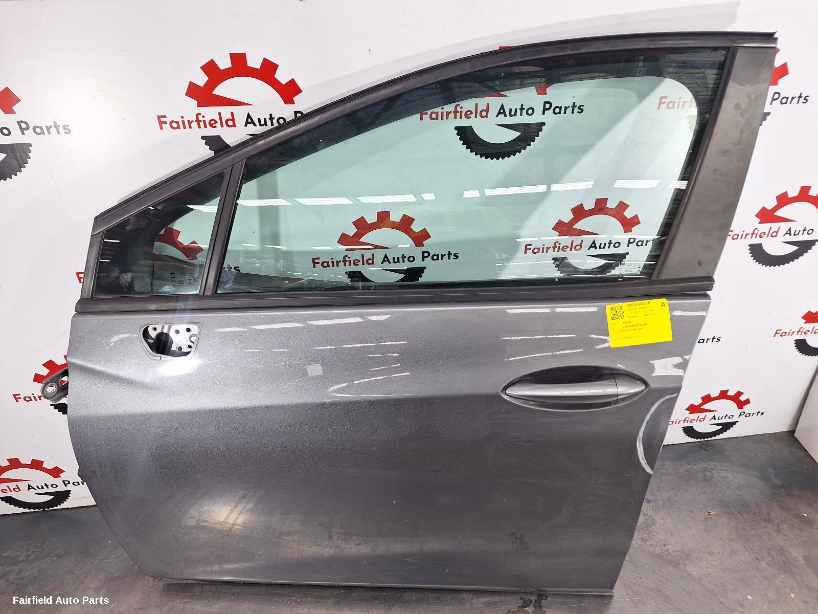2017 Holden Astra Left Front Door