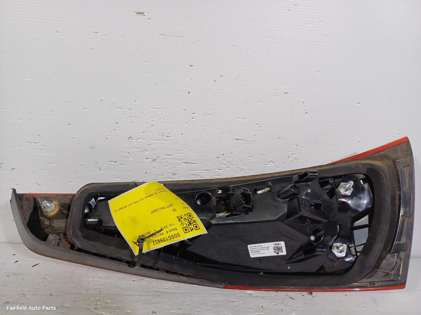 2012-2015 Audi Q3 Left Taillight