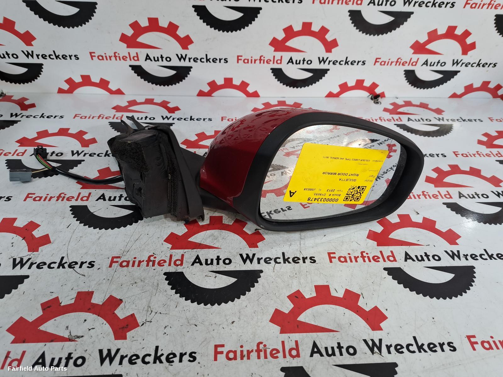 2011-2020 Alfa Romeo Giulietta Right Door Mirror