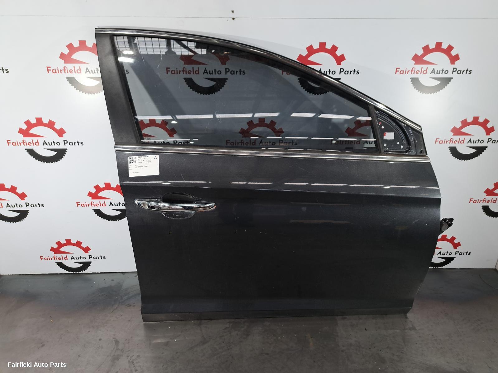 2014-2020 Hyundai Sonata Right Front Door