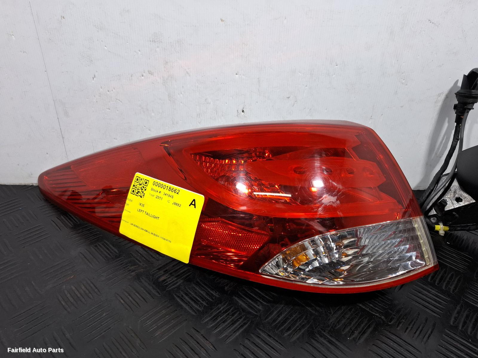 2009-2016 Hyundai Ix35 Left Taillight