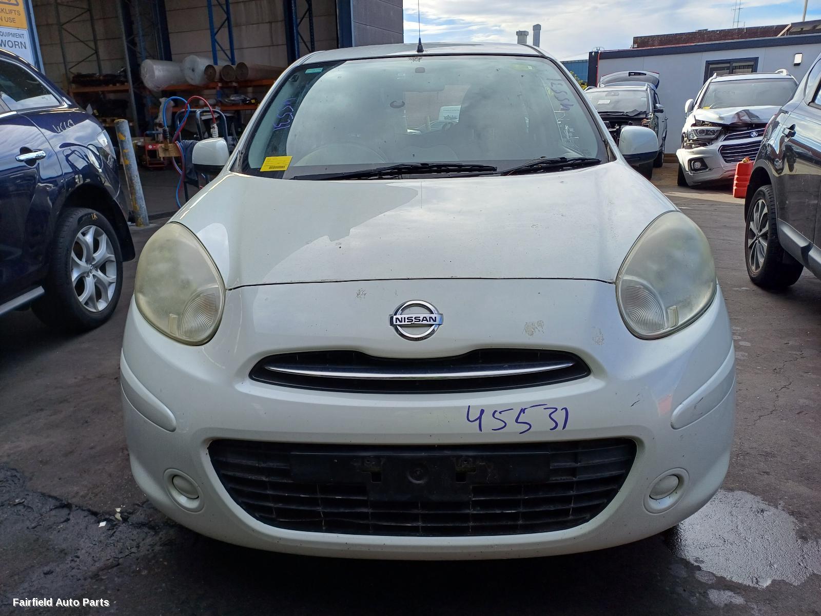 2011 Nissan Micra Left Headlamp