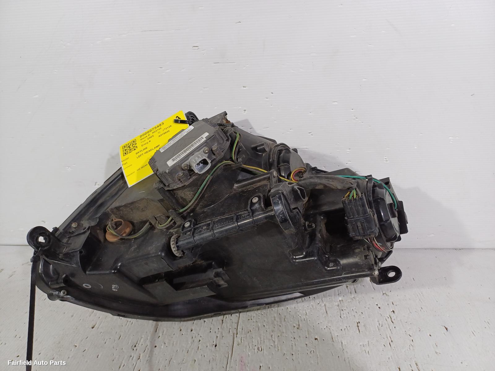 2004-2007 Nissan Skyline Left Headlamp