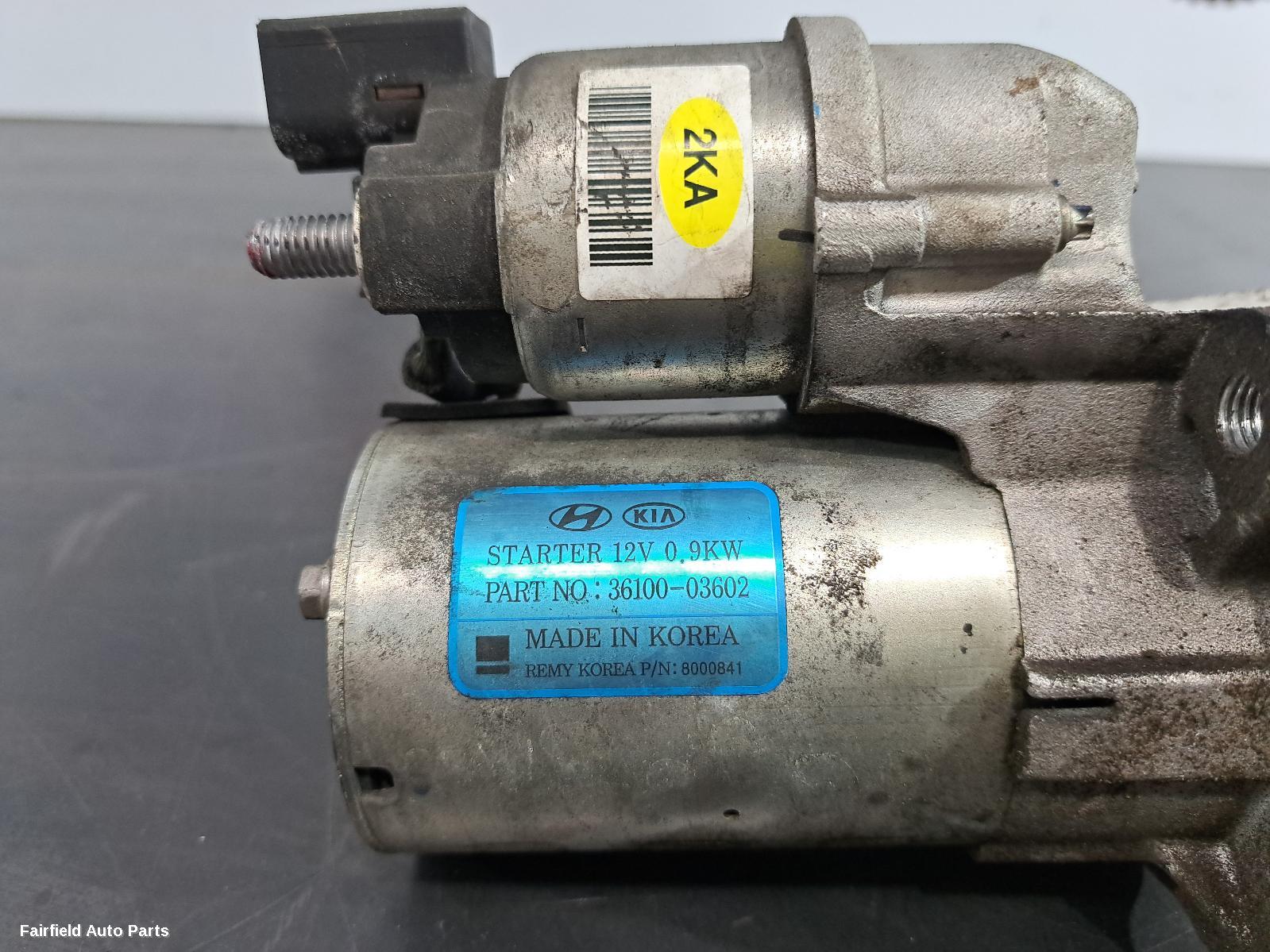 2016 Hyundai Accent Starter