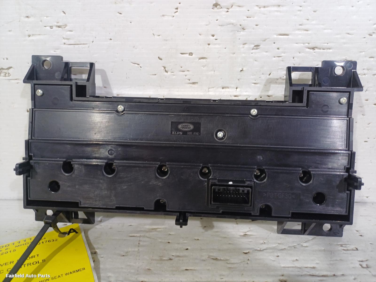 2013-2022 Land Rover Rangerover Sport Heater Ac Controls