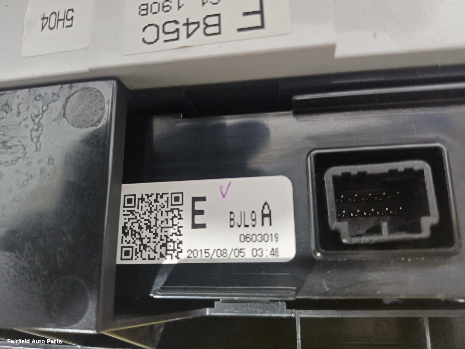 2013-2016 Mazda 3 Heater Ac Controls