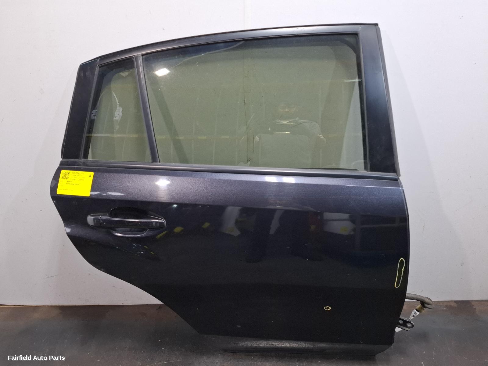 2015 Subaru Impreza Right Rear Door Sliding