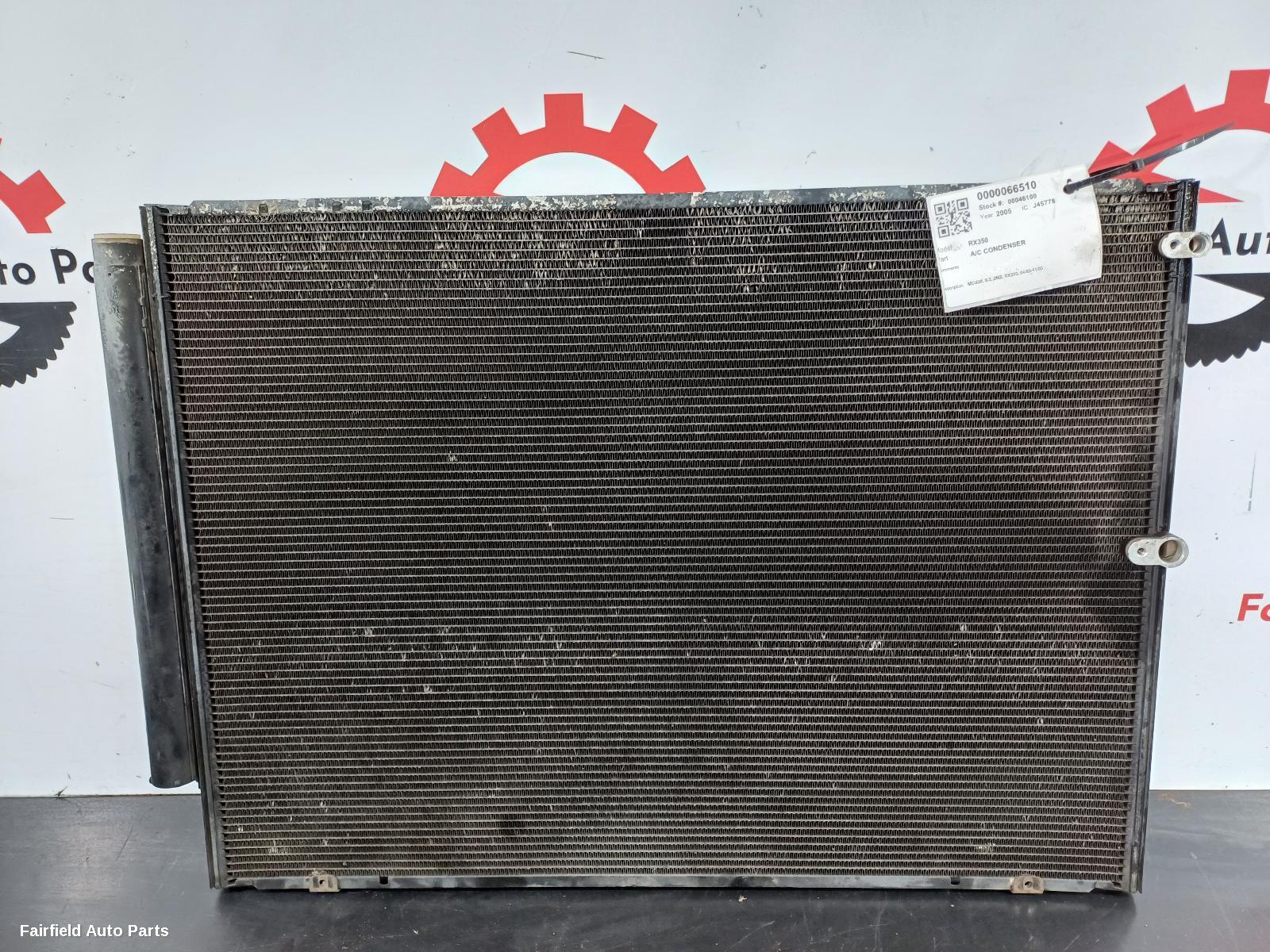 2003-2005 Lexus Rx Series A C Condenser
