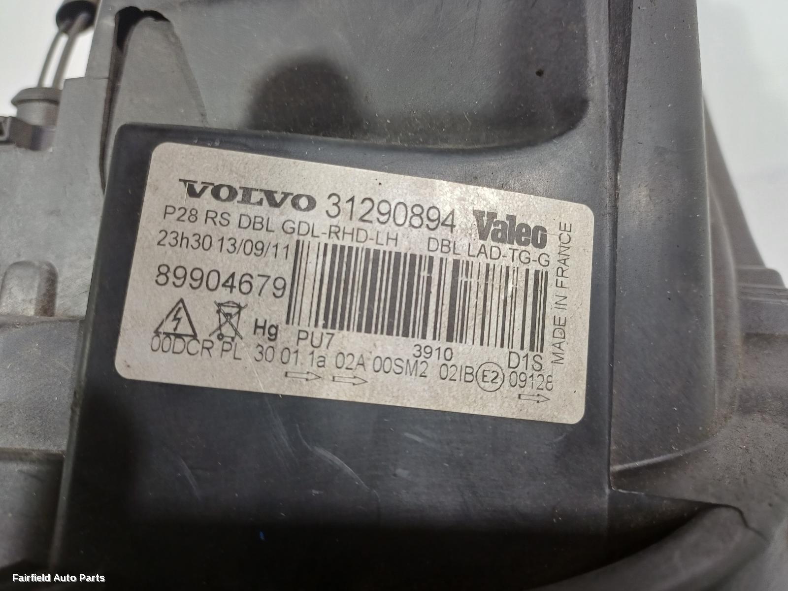 2006-2014 Volvo Xc90 Left Headlamp