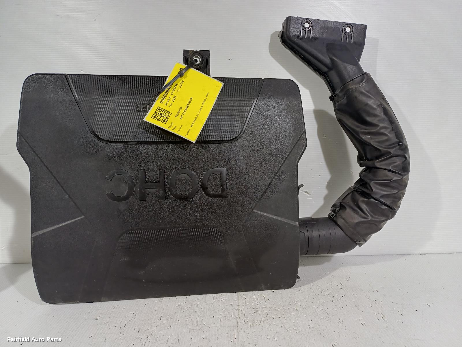2017-2025 Kia Picanto Air Cleaner Box