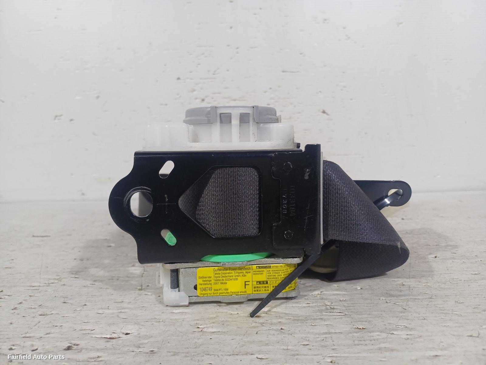 2007 Toyota Corolla Seatbelt Stalk