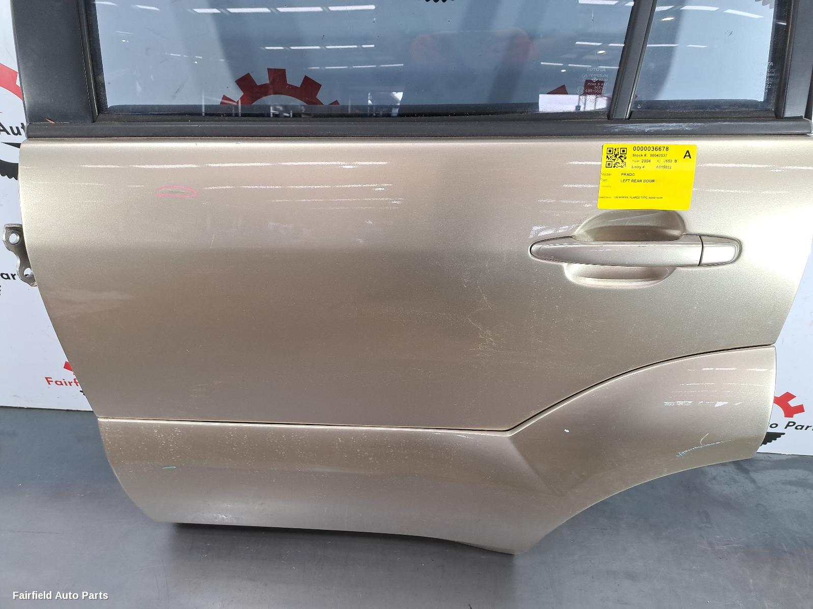 2003-2009 Toyota Prado Left Rear Door Sliding