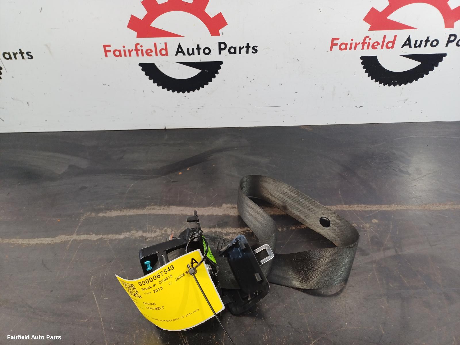 2011-2015 Kia Optima Seatbelt Stalk