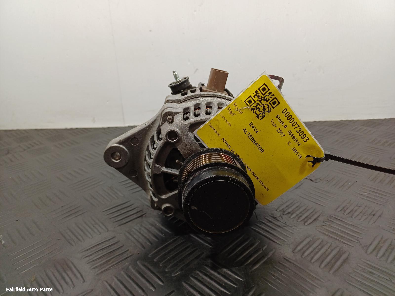 2012-2018 Toyota Rav4 Alternator