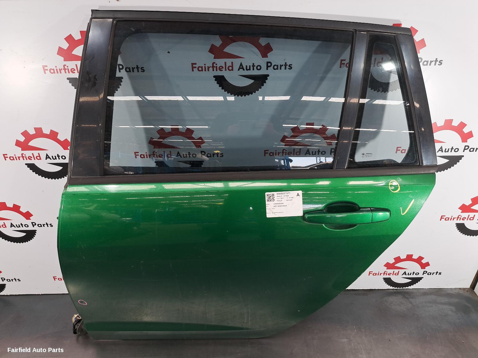 2011 Holden Commodore Left Rear Door Sliding