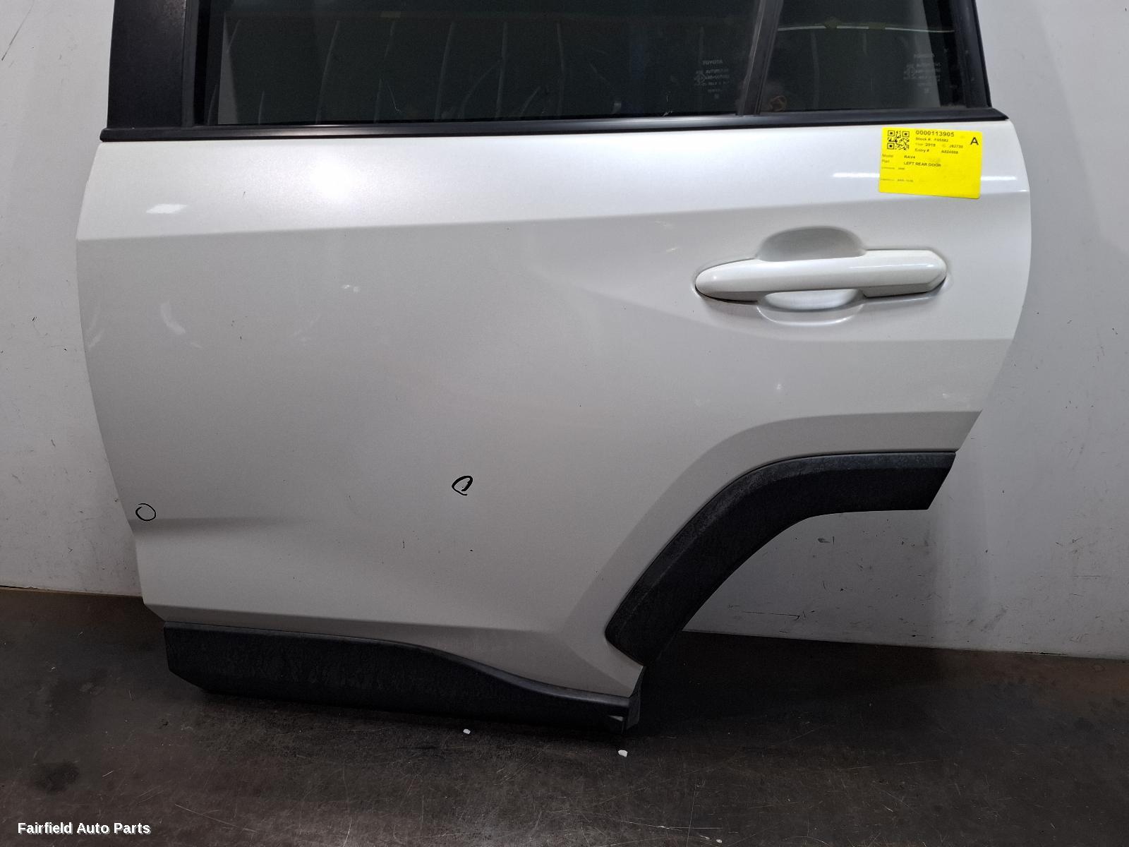 2018-2025 Toyota Rav4 Left Rear Door Sliding