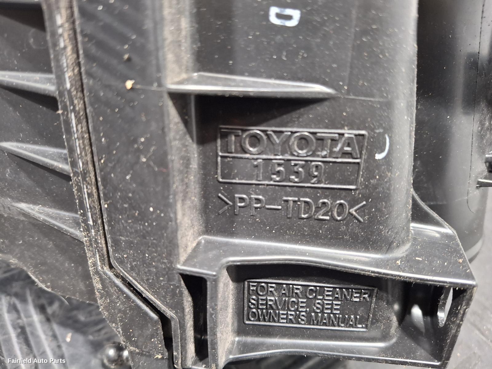 2020-2023 Toyota Yaris Cross Air Cleaner Box