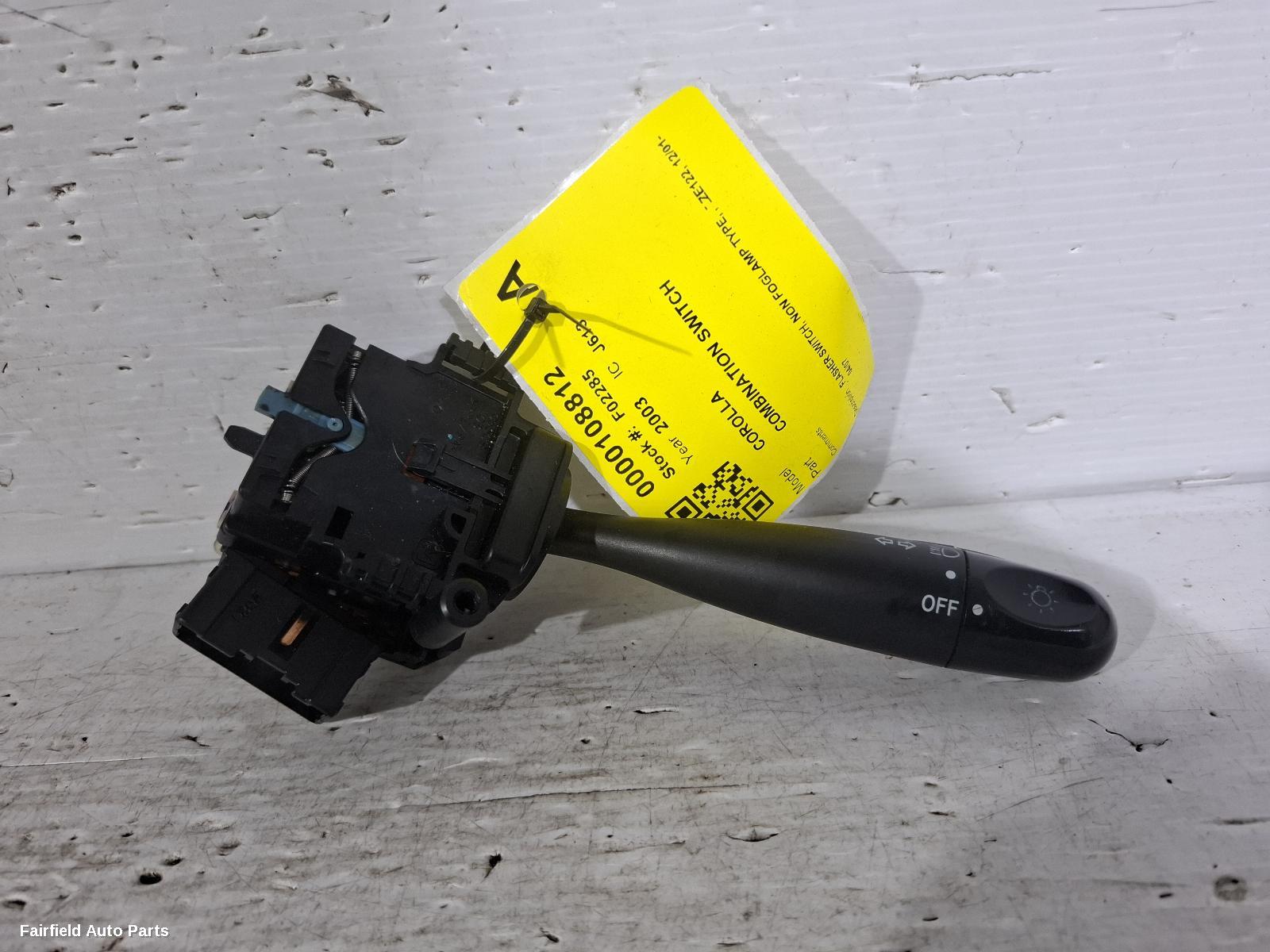 2001-2007 Toyota Corolla Combination Switch