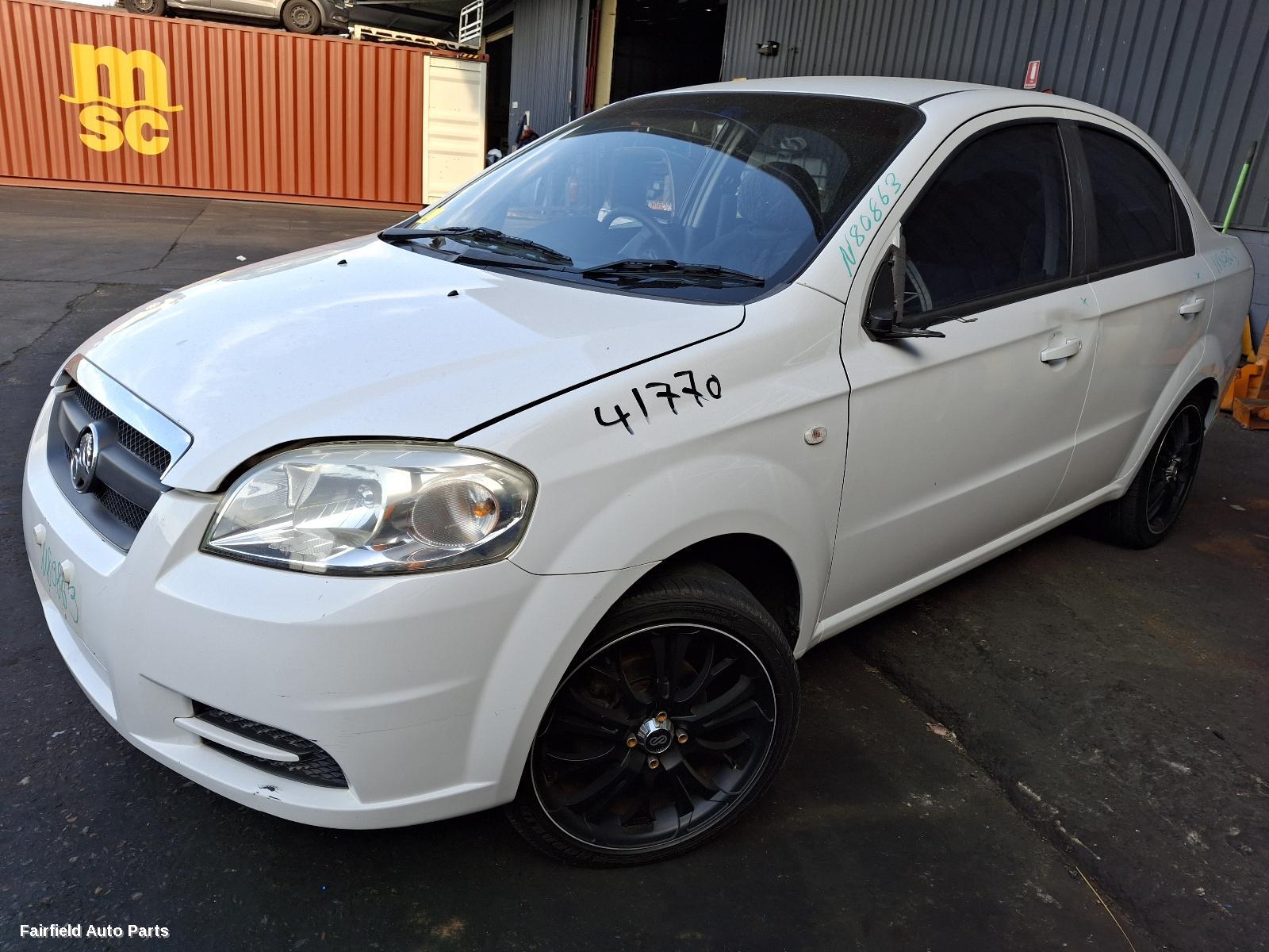 2011 Holden Barina Left Headlamp