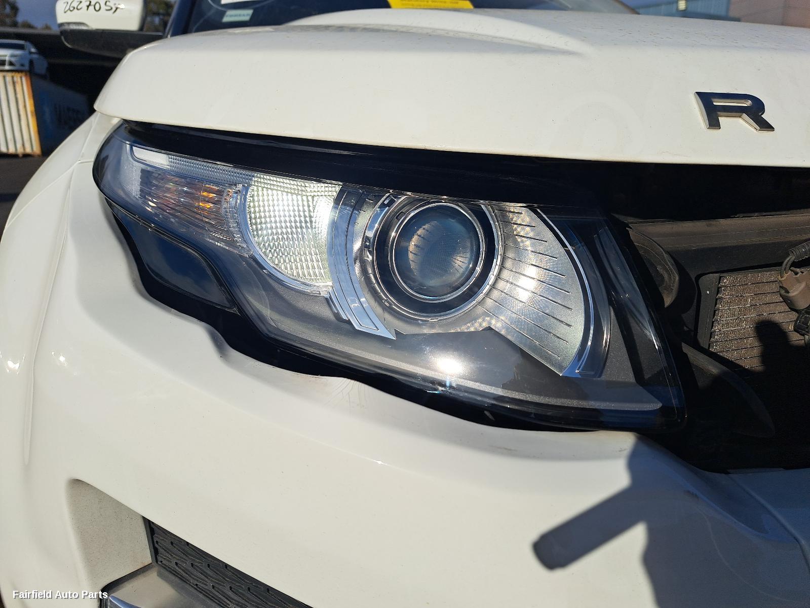 2013 Land Rover Rangerover Evoque Left Headlamp