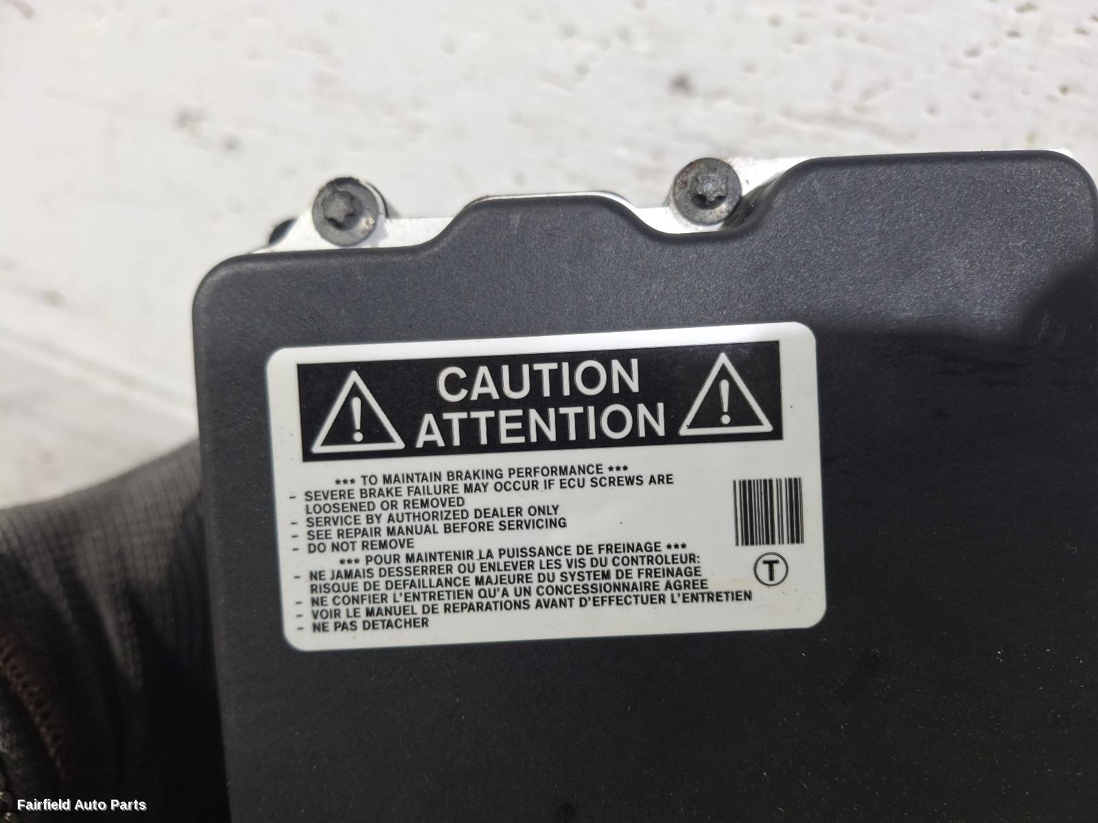 2006-2012 Toyota Aurion Abs Pump Modulator