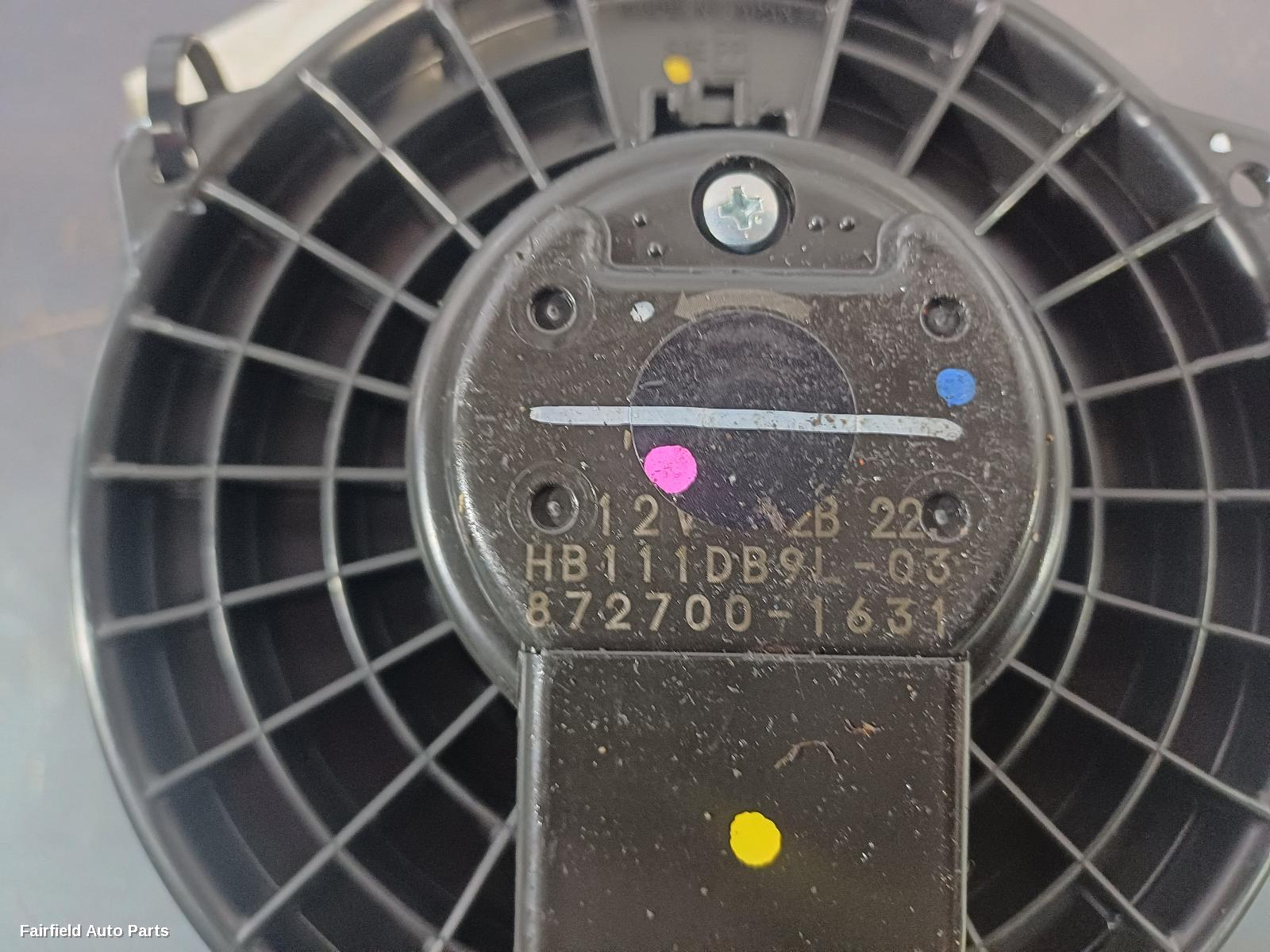2014-2026 Mazda 2 Heater Fan Motor