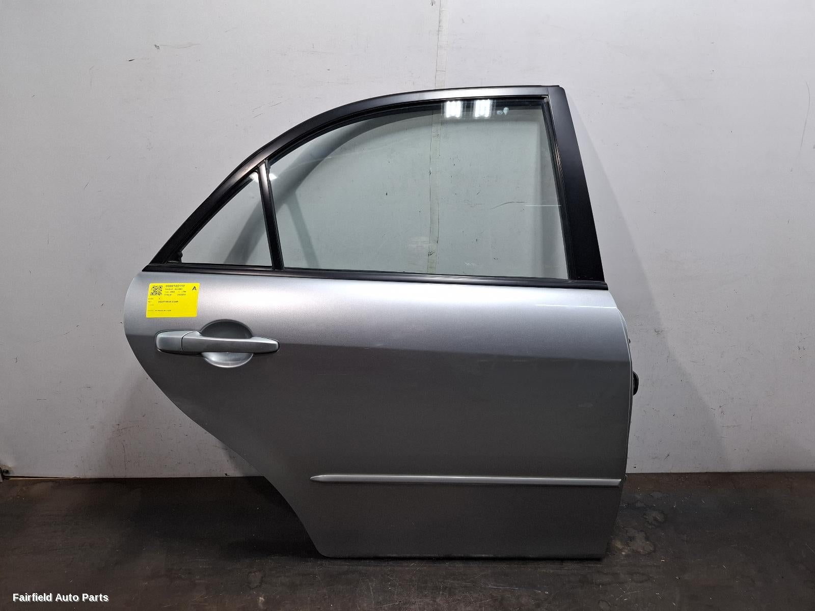 2002-2008 Mazda 6 Right Rear Door Sliding