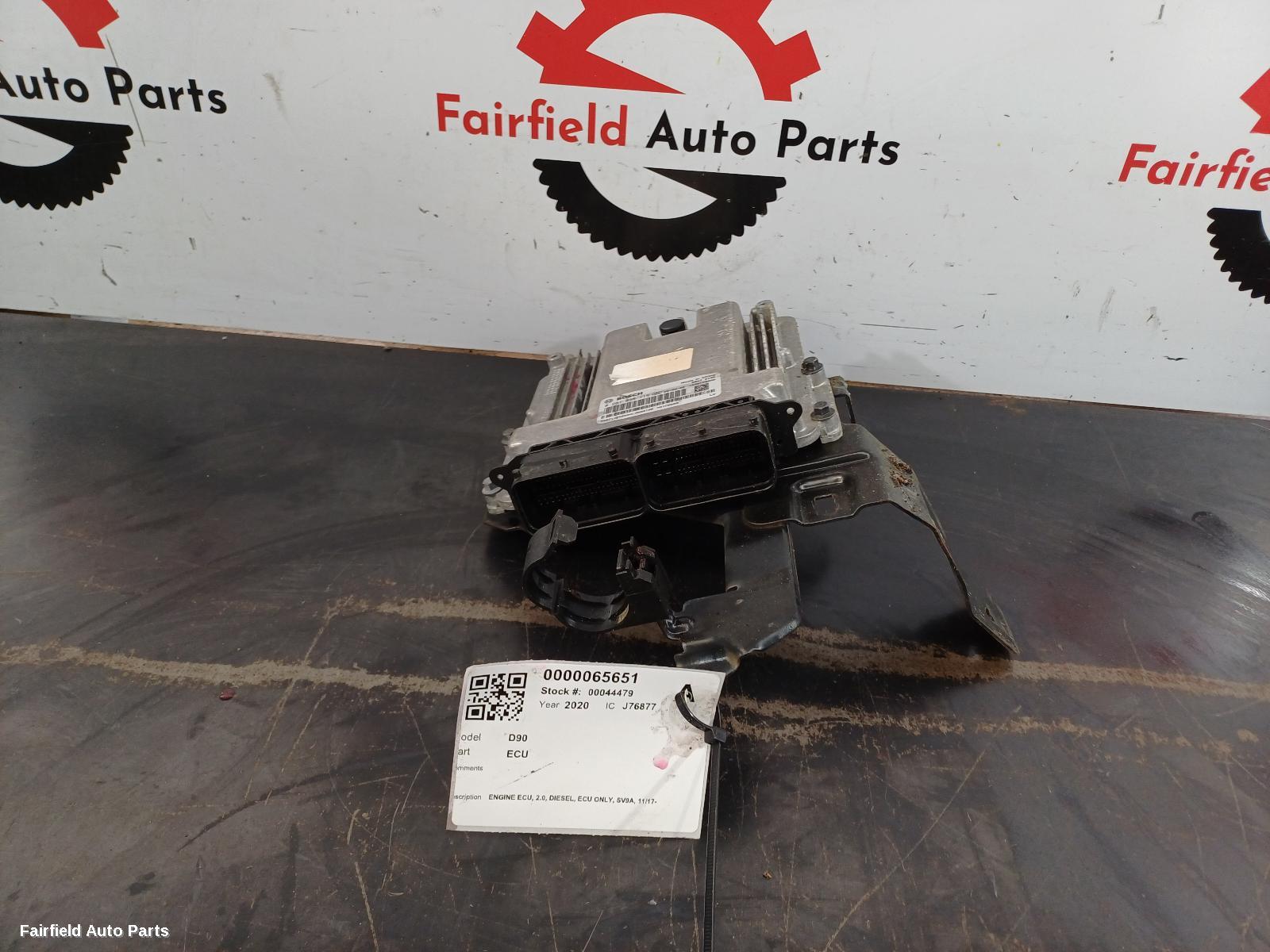 2017-2024 Ldv D90 Ecu
