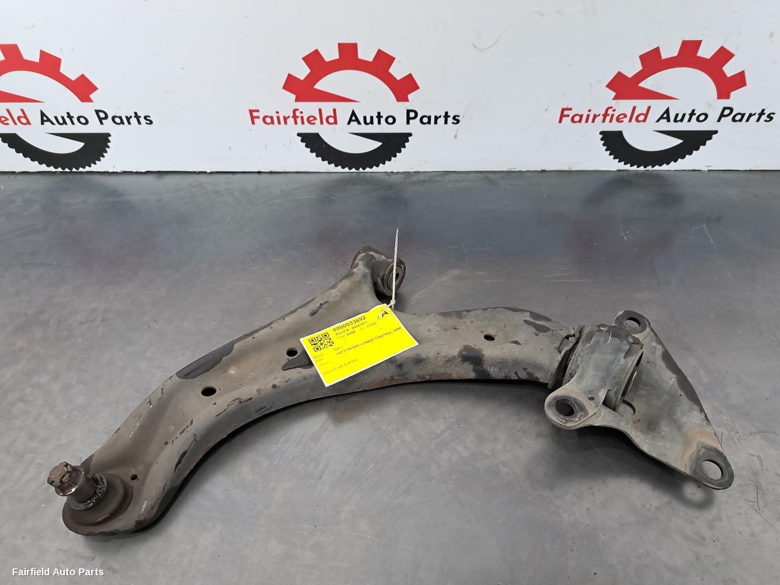 2009-2013 Honda City Left Front Lower Control Arm