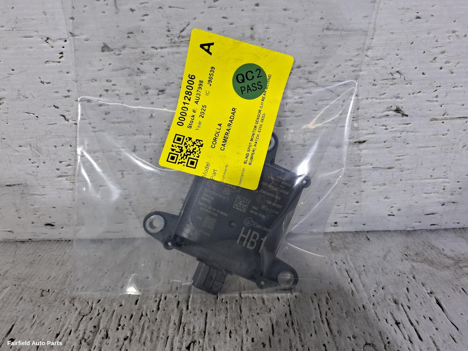 2022-2026 Toyota Corolla Reverse Camera