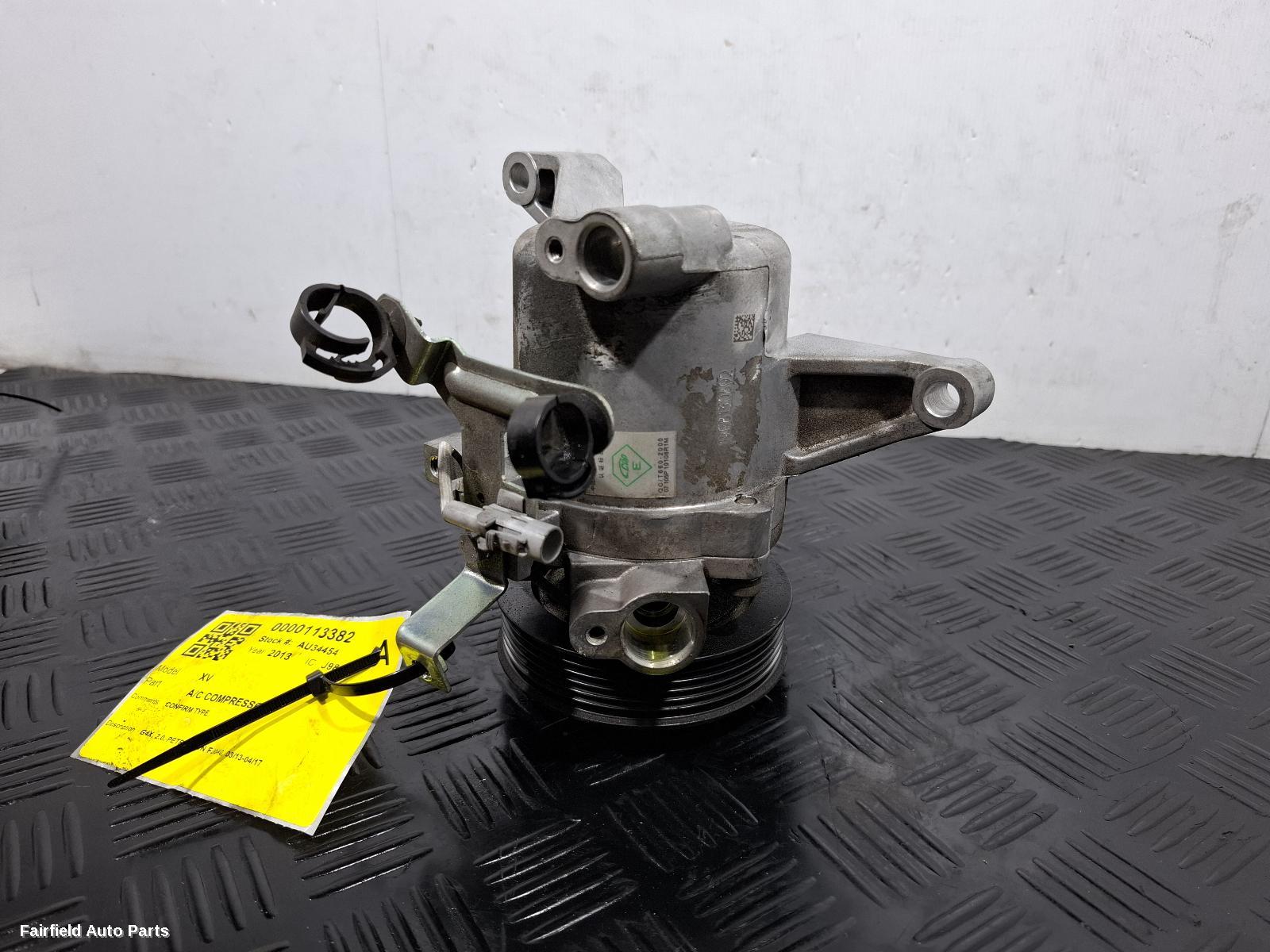 2011-2013 Subaru Xv A C Compressor