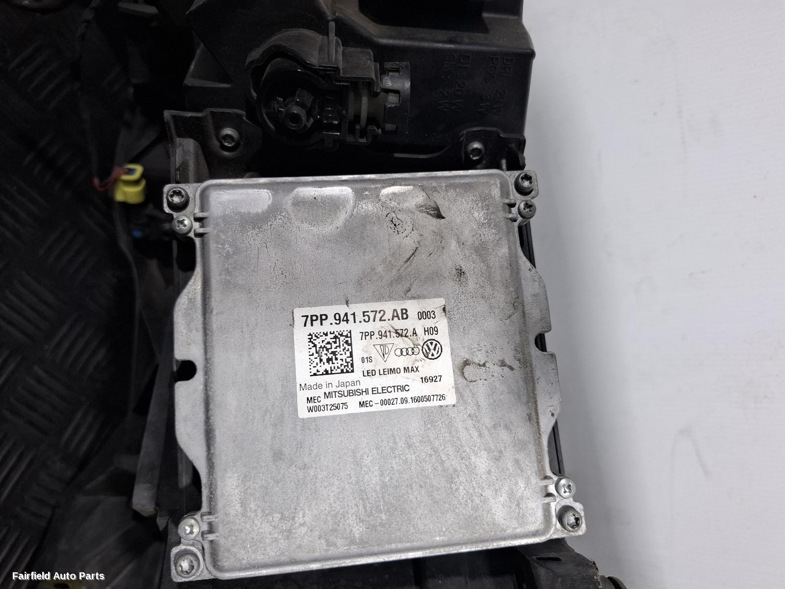 2015-2020 Audi Q7 Right Headlamp