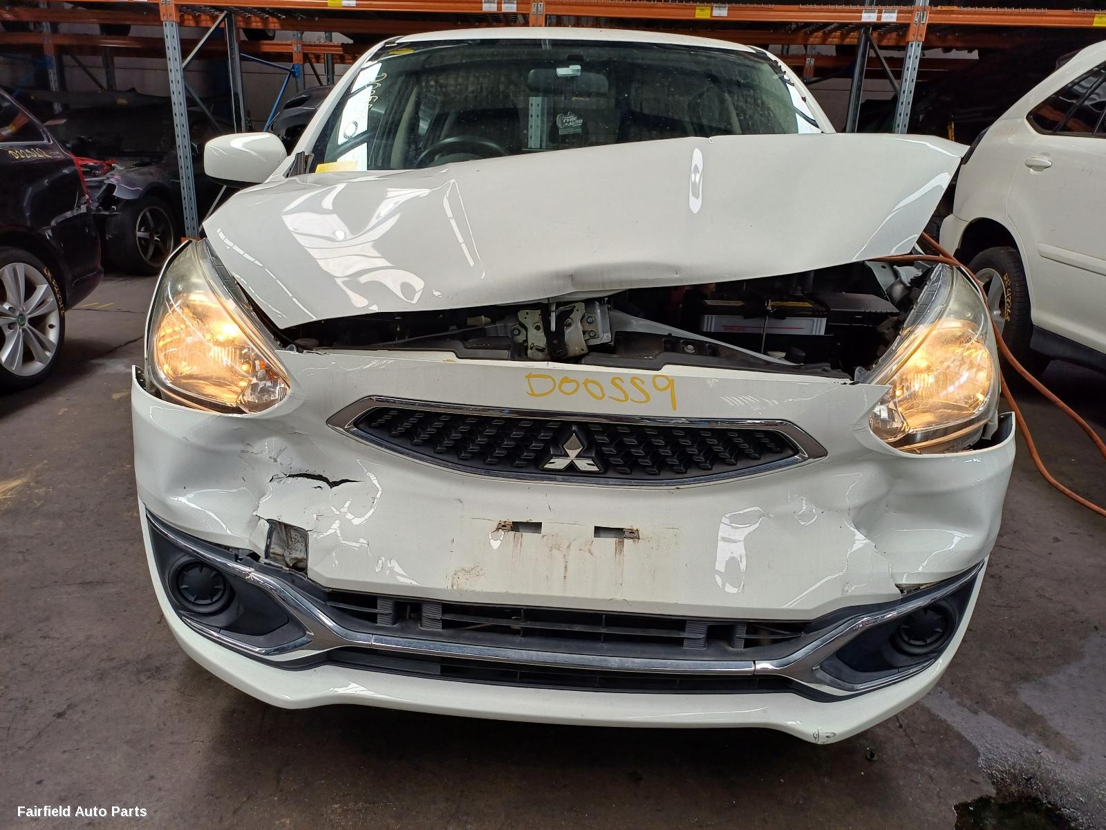 2017 Mitsubishi Mirage Left Rear Door Sliding