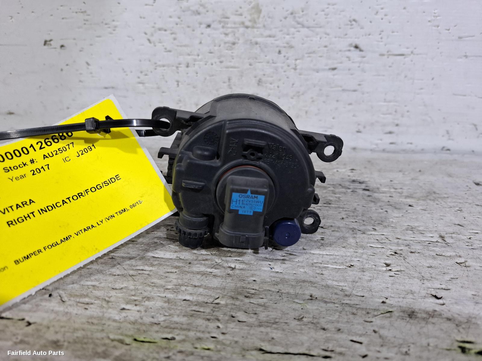 2015-2025 Suzuki Vitara Right Indicator Fog Side