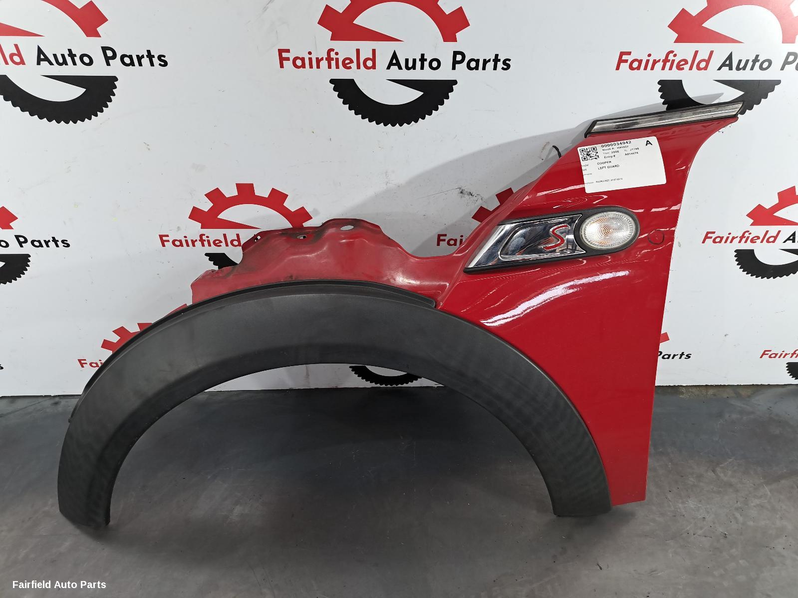 2007-2015 Mini Cooper Left Guard