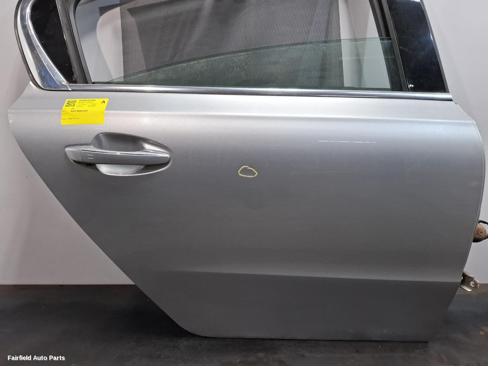2011-2017 Peugeot 508 Right Rear Door Sliding