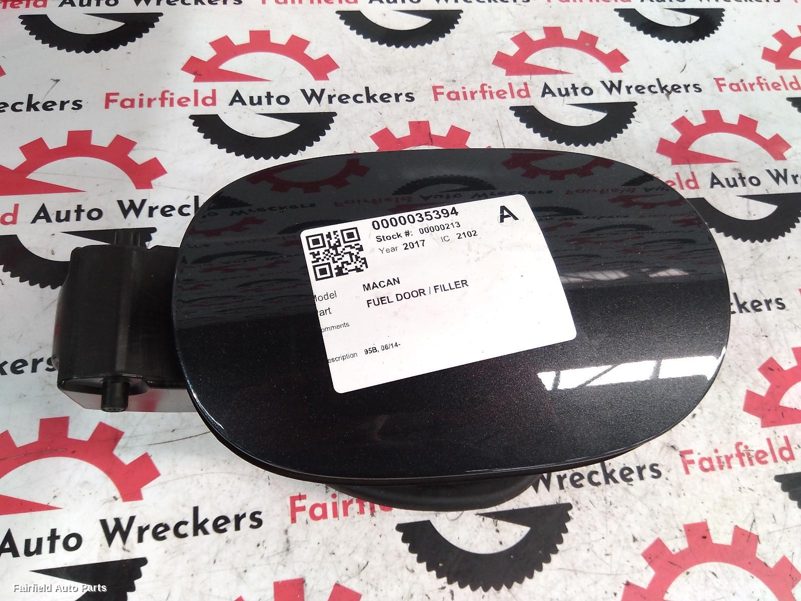 2014-2025 Porsche Macan Fuel Door Filler