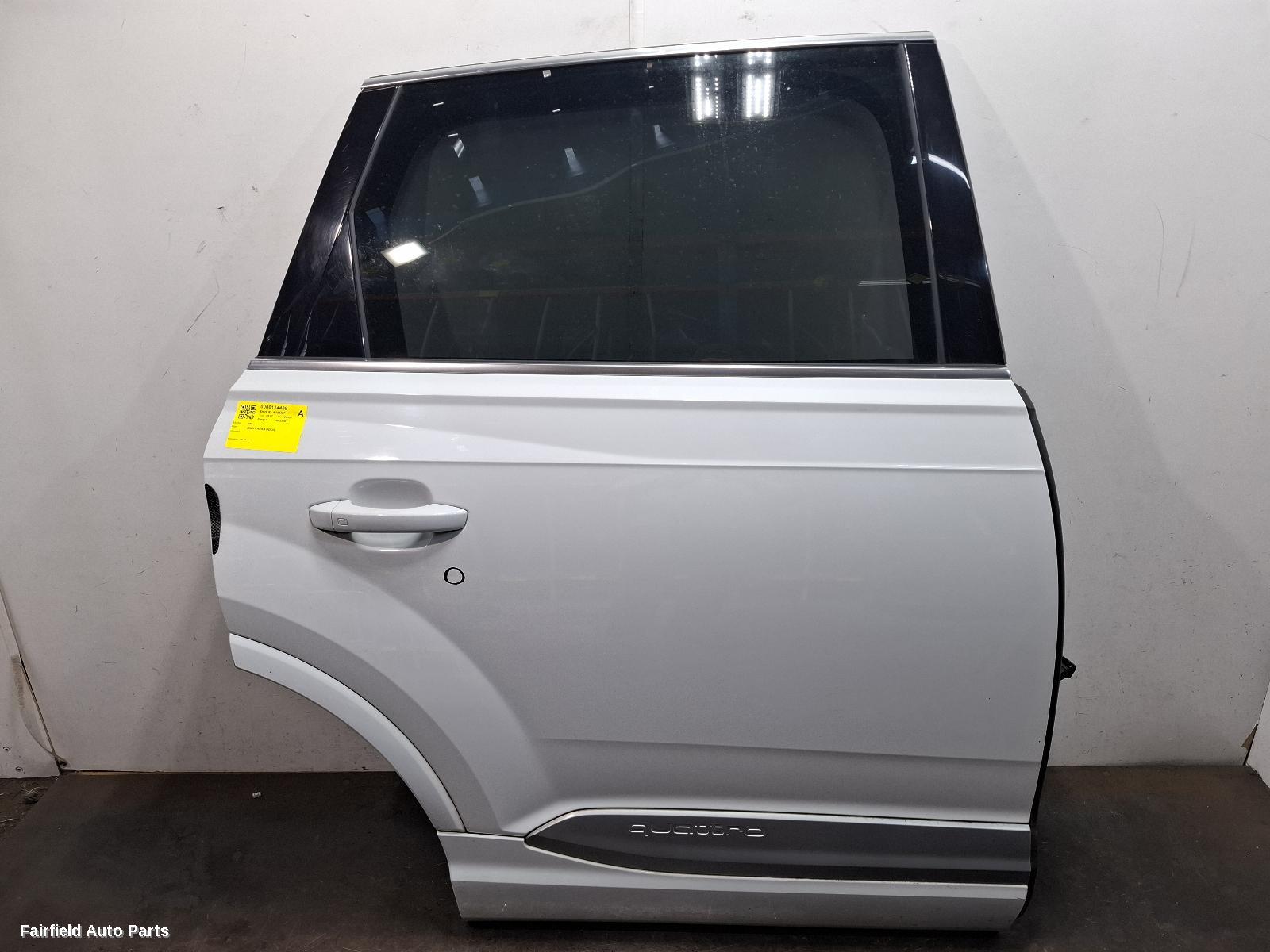 2015-2025 Audi Q7 Right Rear Door Sliding