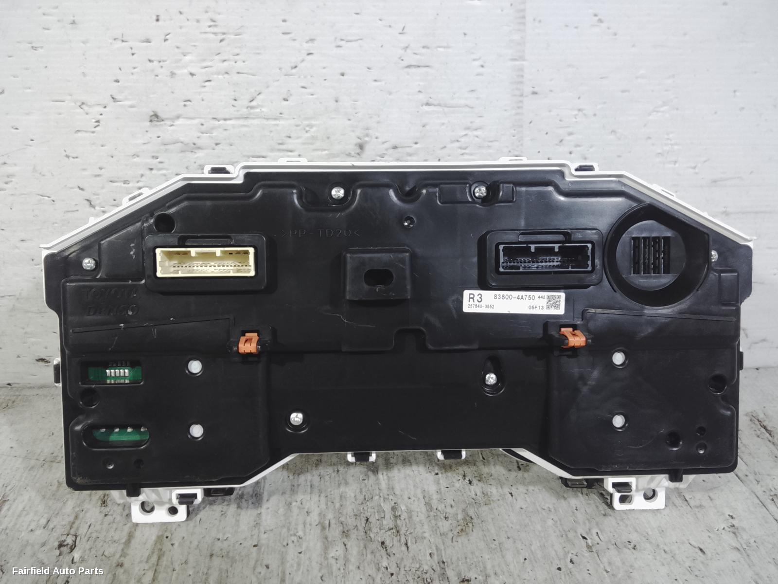 2018-2025 Toyota Rav4 Instrument Cluster
