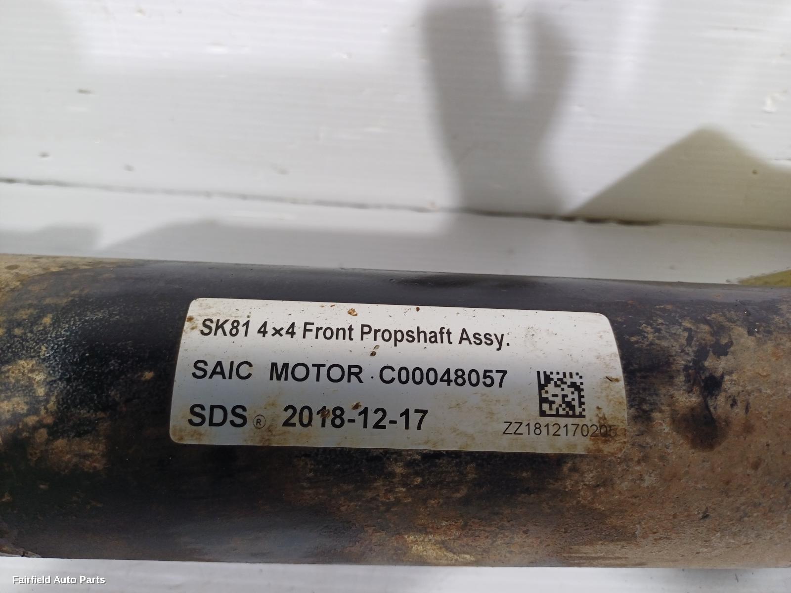 2017-2021 Ldv T60 Front Prop Shaft