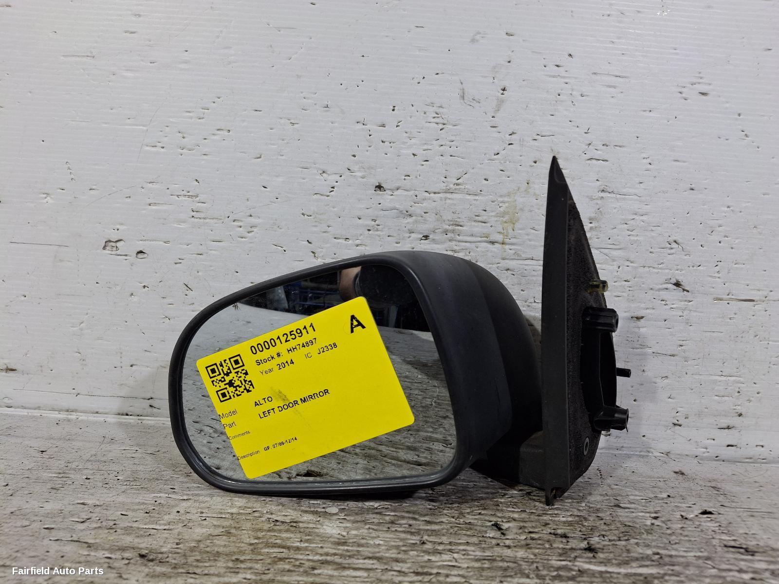 2009-2014 Suzuki Alto Left Door Mirror