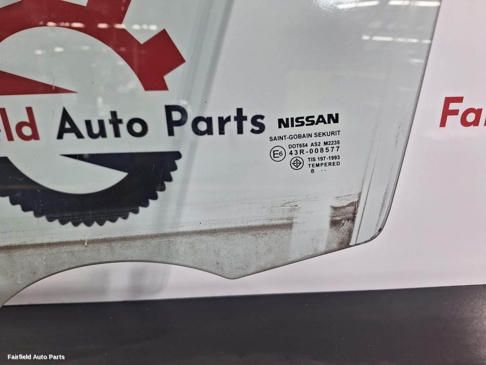 2004-2013 Nissan Tiida Left Front Door Window