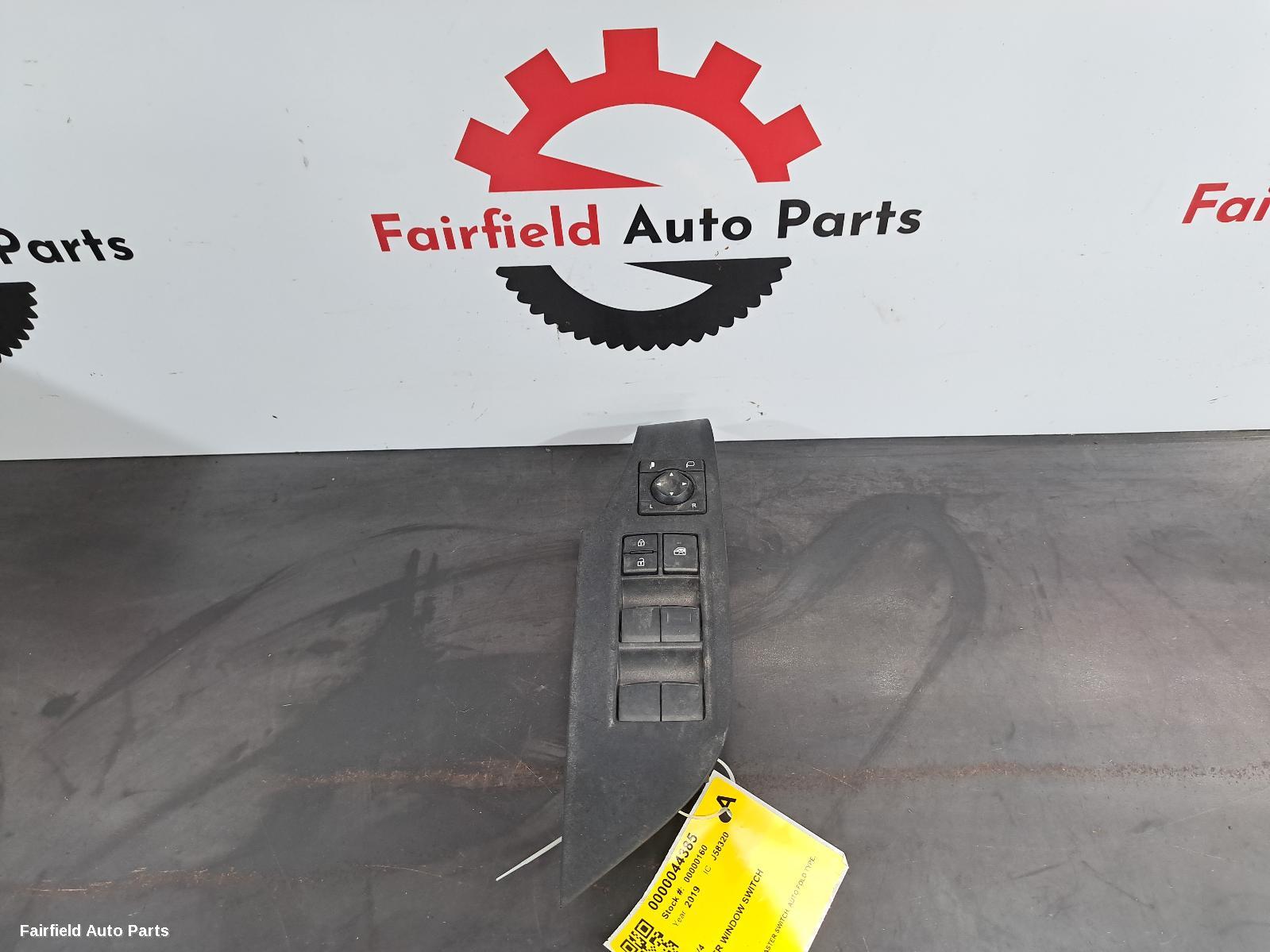 2018-2025 Toyota Rav4 Pwr Dr Wind Switch