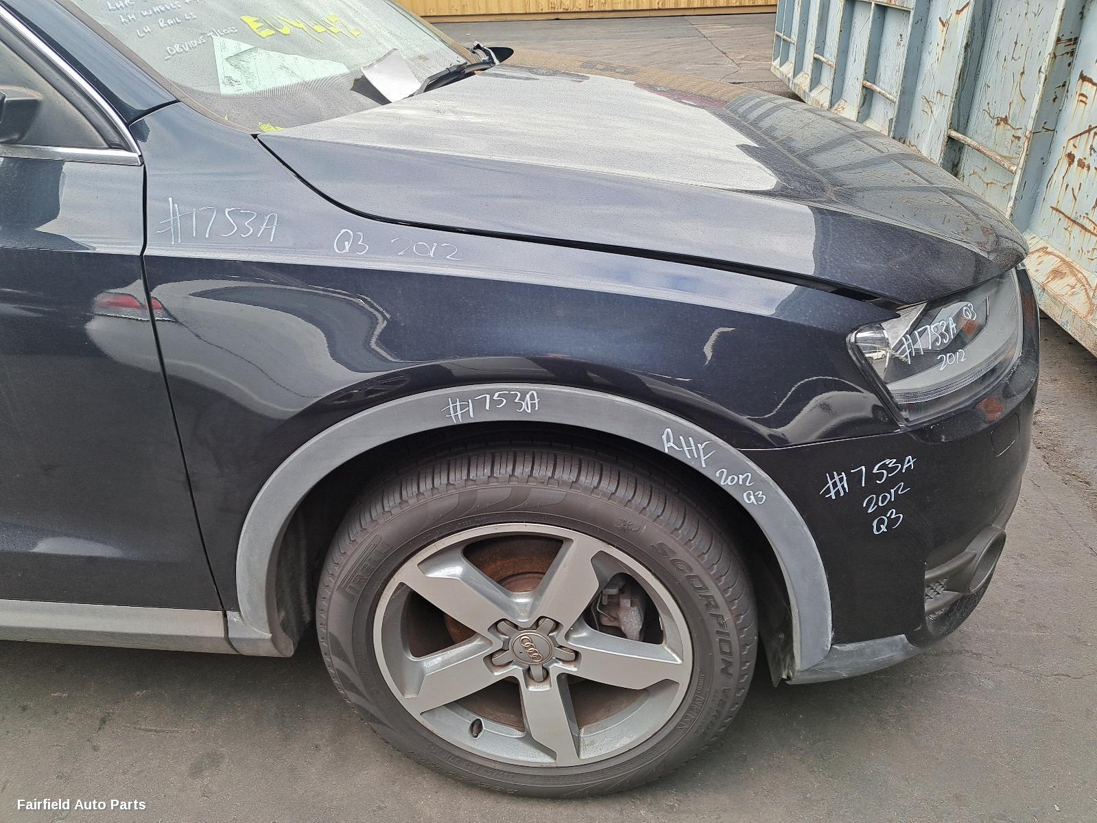 2012 Audi Q3 Left Taillight